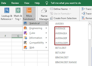 Rumus Excel Untuk Menghitung Rata - Rata